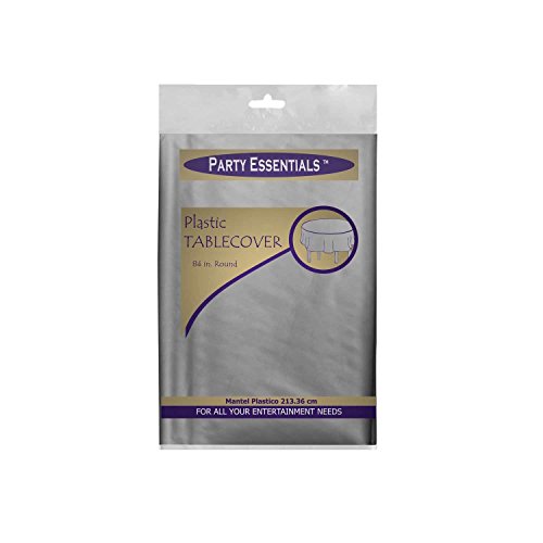Party Essentials 84 Heavy Duty Plastic Tablecover Case of 24
