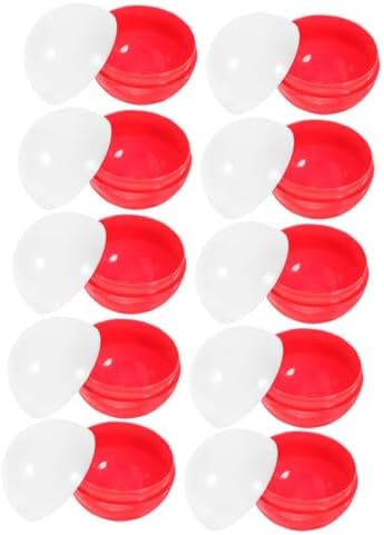 100pcs Fillable Vending Machine Round Plastic Gumballs for Party Favors