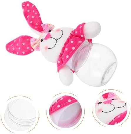 Garneck Easter Bunny Candy Jar for Parties and Celebrations