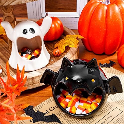 Whaline 2Pcs Halloween Candy Dish Holder