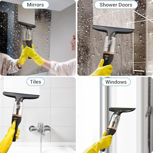 Eave Rechargeable Window Vacuum Squeegee Set