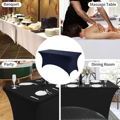 Spandex Table Cover for 6ft Rectangular Table