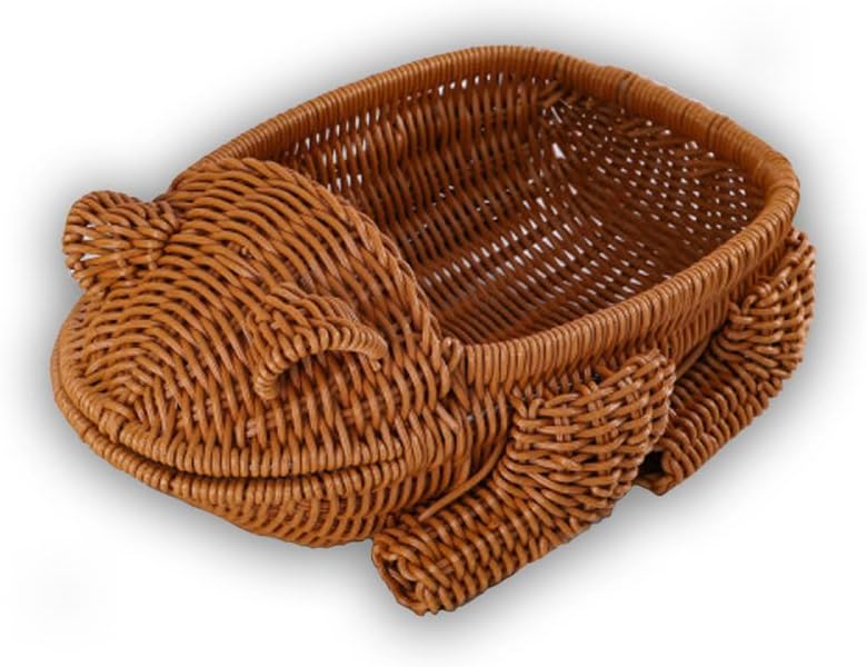 COMFEELING Frog Shape Fruit Bowls Serving Basket