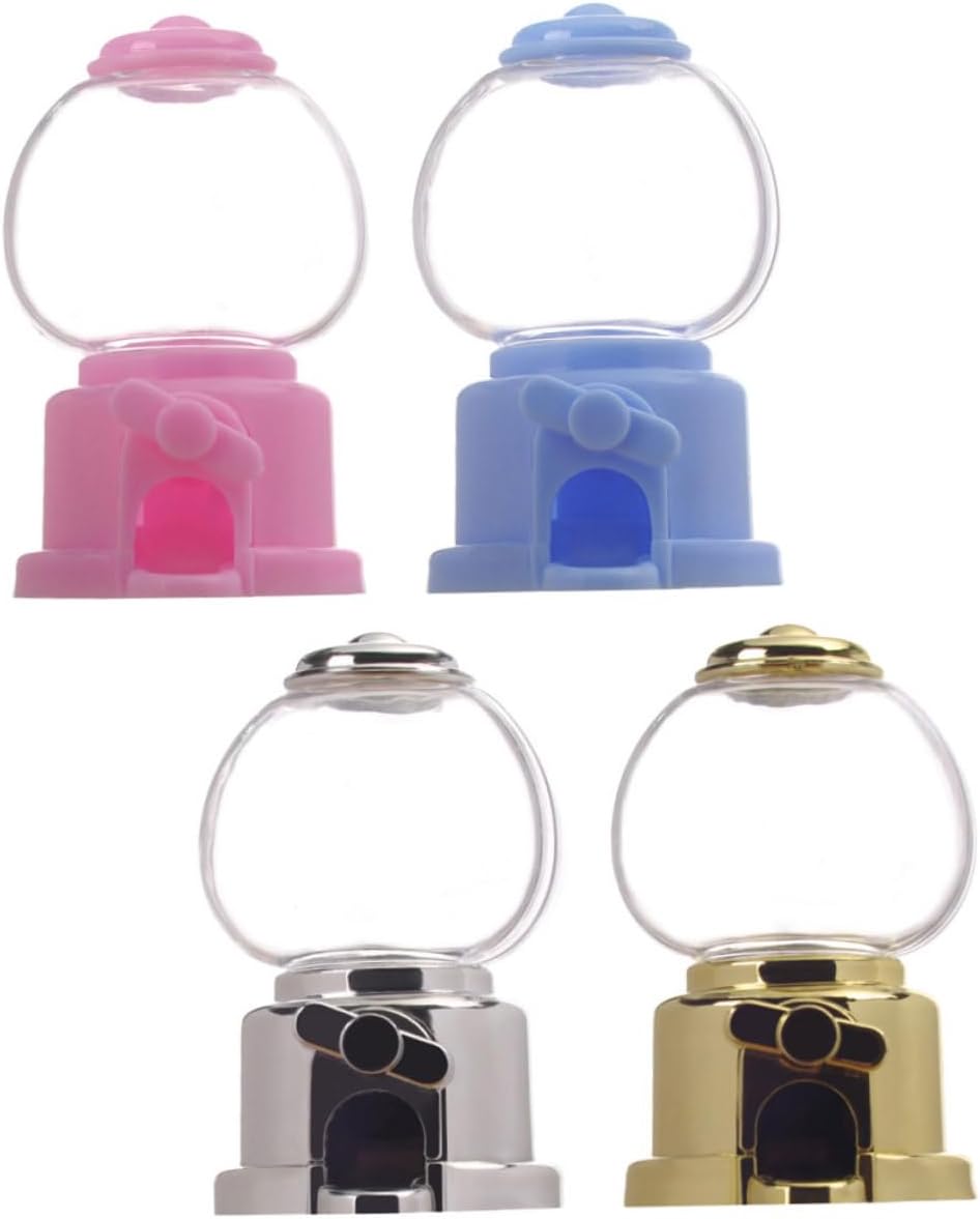 Mobestech 20pcs Manual Gumball Machine Candy Dispenser for Party