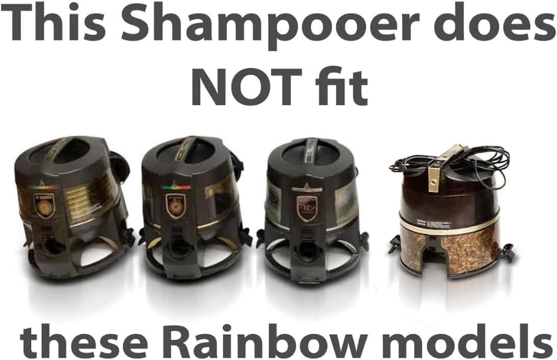 Prolux Carpet Shampooer System for Rainbow E2 Black and SRX