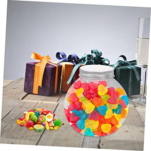 NUOBESTY 5pcs Christmas Candy Jars with Ball Shape Design