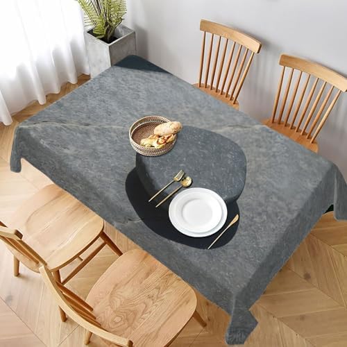 Zen Stone Print Rectangle Tablecloth - Elegance for Kitchen and Dining
