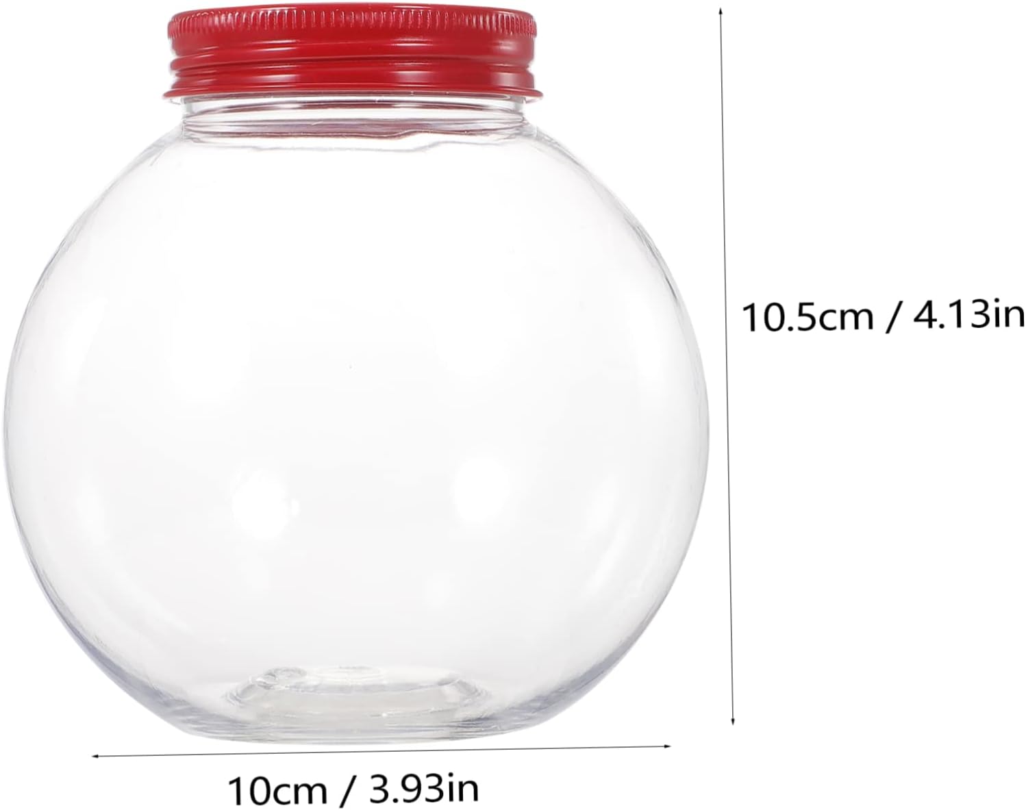 STOBOK 5pcs Christmas Candy Jars with Sealing Lids