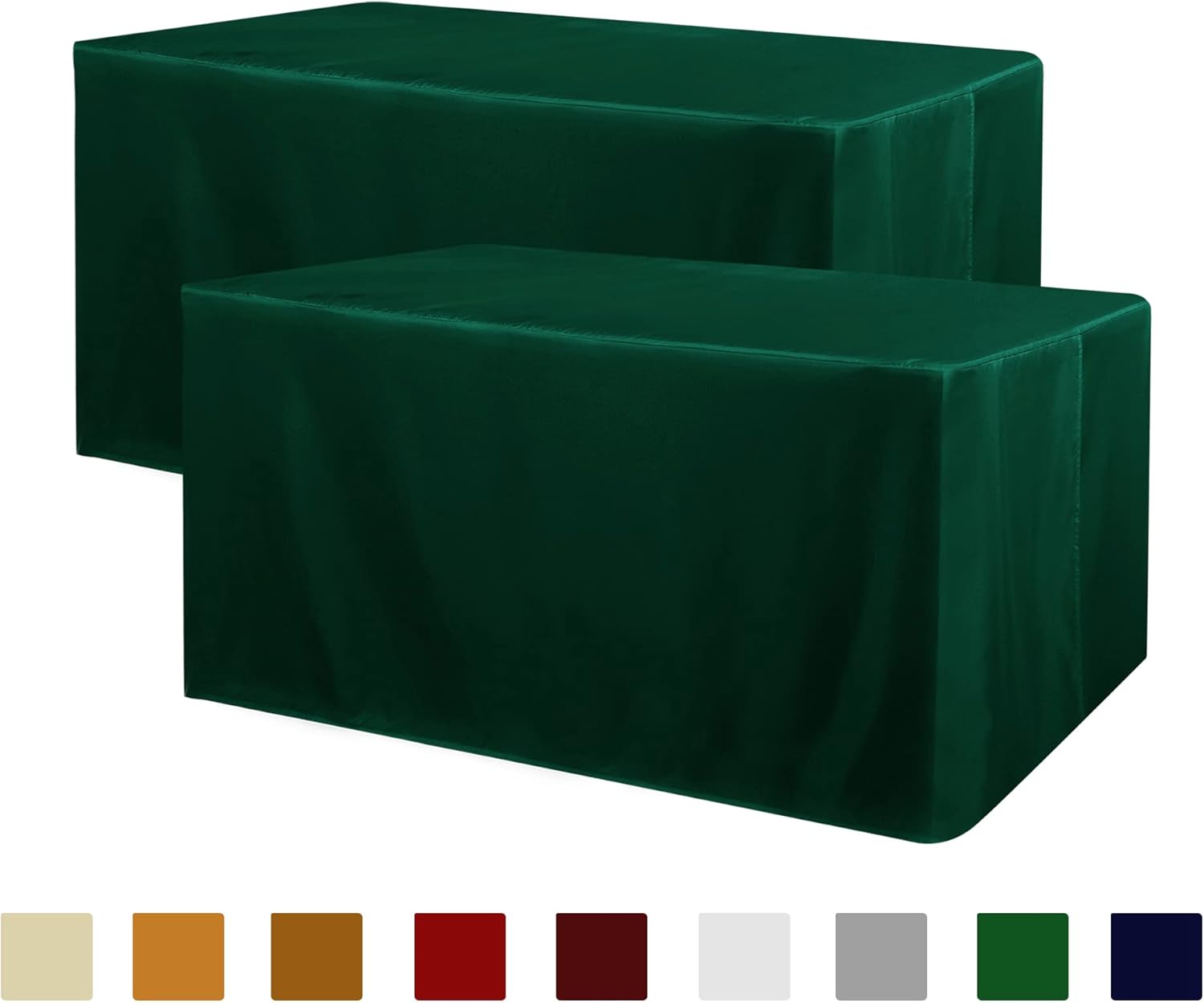 Obstal 2 Pack Tablecloths for 4 Foot Rectangle Tables