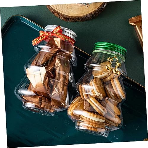 6Pcs Christmas Candy Holder Transparent Decorative Boxes for Treats and Party Gifts