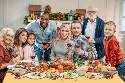 4 Pack Pastel Color Tablecloths for Birthday Parties