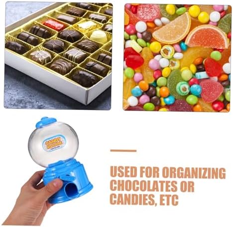 3PCS Mini Candy Dispenser for Boys Girls Adults Desk Gumball Machine Toy