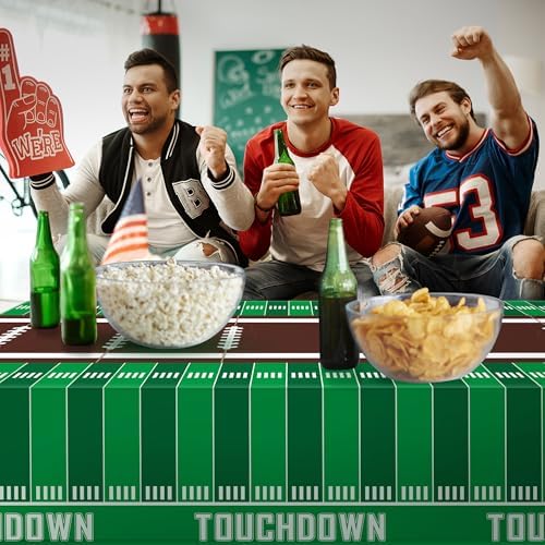 OHOME 2 Pack Superbowl Party Tablecloths 2026