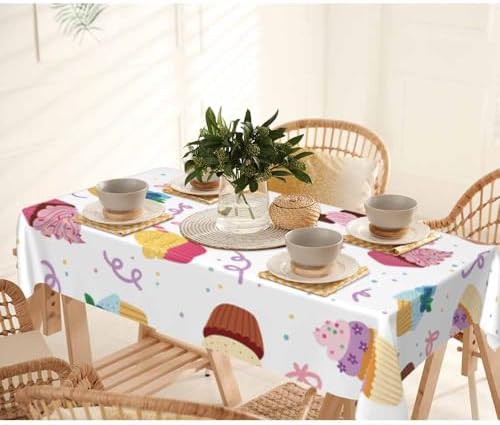Cute Cartoon Berries Tablecloth 60x84 Inch