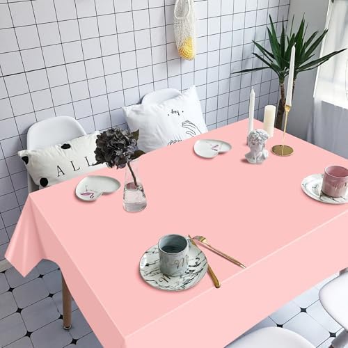 12 Pack Pastel Rainbow Tablecloths for Parties
