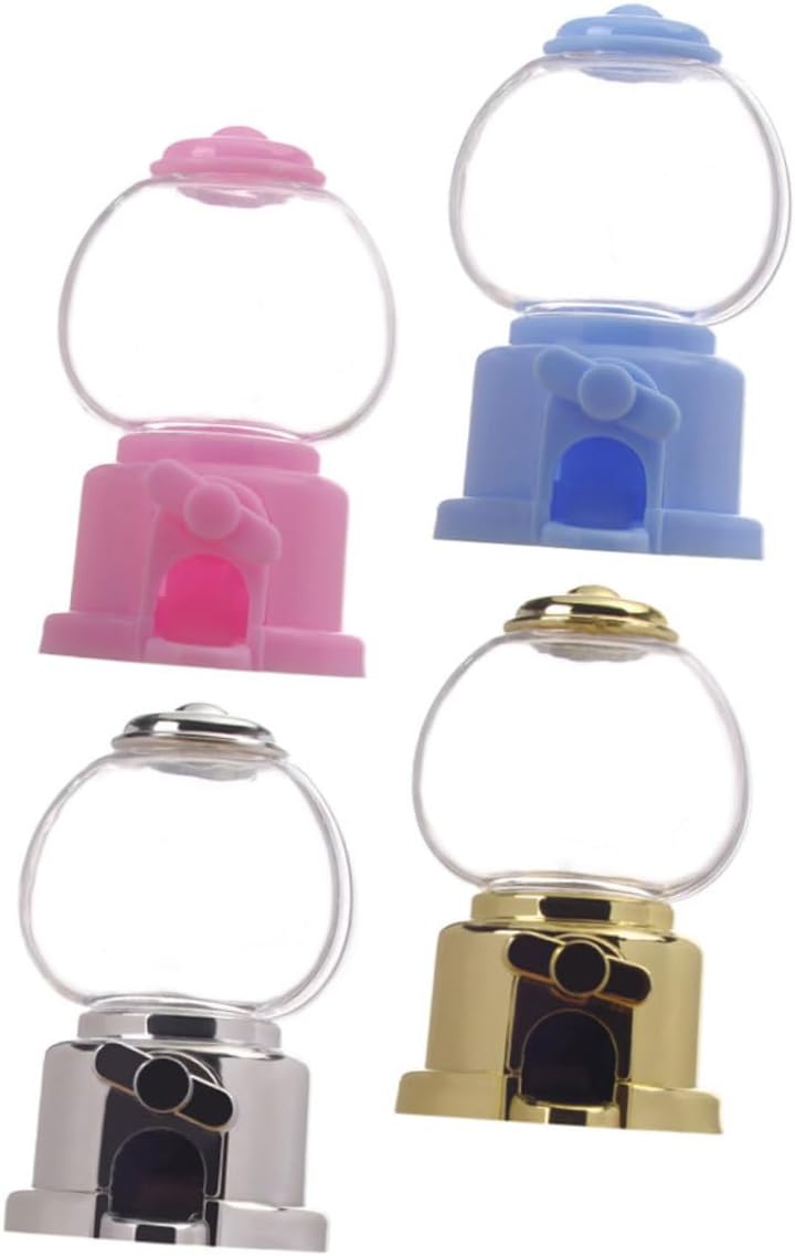 Mobestech 20pcs Manual Gumball Machine Candy Dispenser for Party