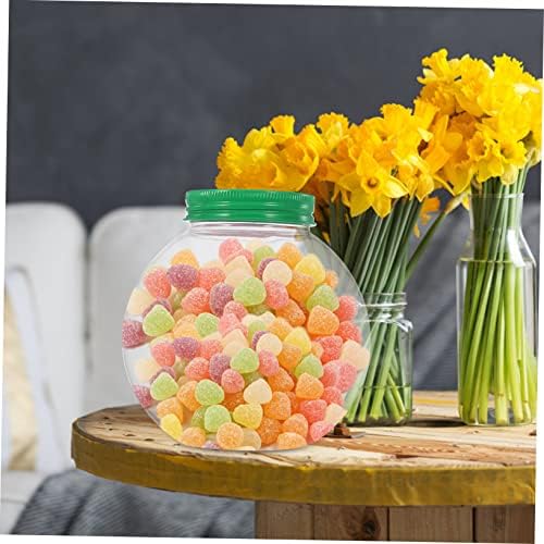DOITOOL 5pcs Christmas Shaped Candy Jars with Sealing Lids