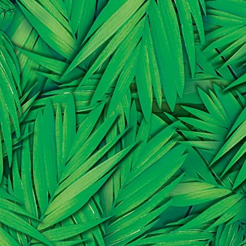 Beistle Palm Leaf Table Cover 54x108 In