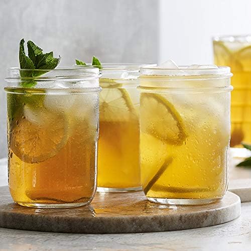 QAPPDA 6oz Glass Jars Set of 30 With Lids