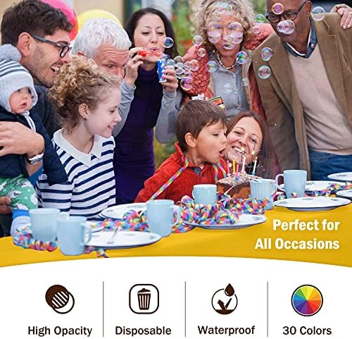 Exquisite 12-Pack Yellow Plastic Tablecloth Rectangle 54x108