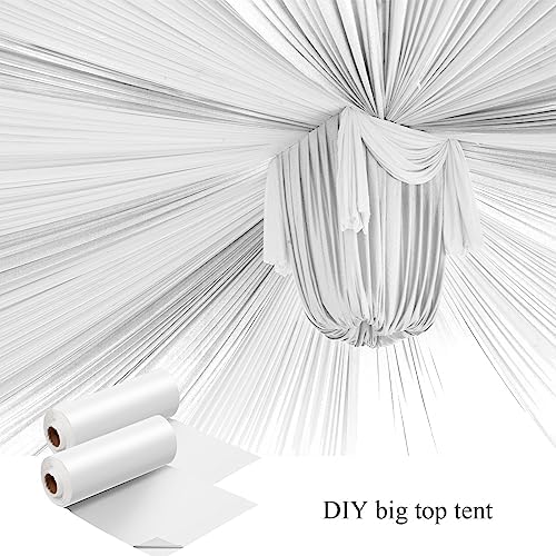 Moukeren 40 x 100 Plastic Tablecloth Roll
