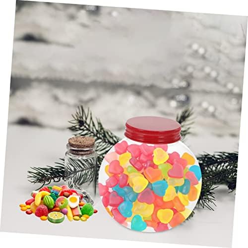 STOBOK 5pcs Christmas Candy Jars with Sealing Lids