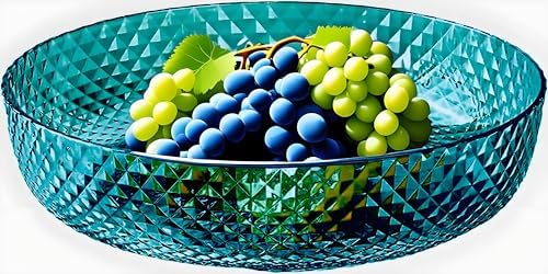 Zcooooool Fruit Bowl Stylish Food Grade Plastic Durable Fruit Basket
