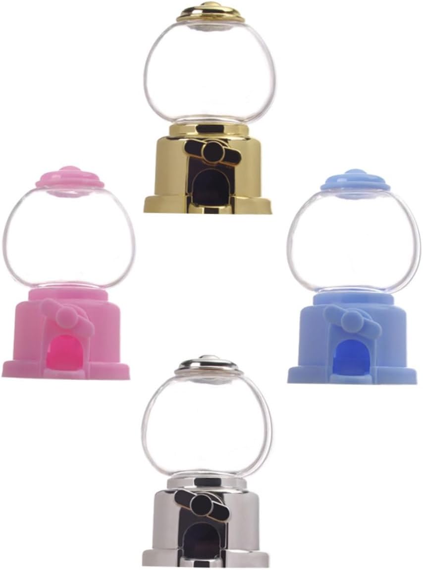 20pcs Manual Gumball Machine Candy Dispenser Set