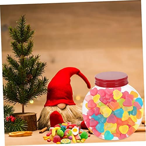 5pcs Shaped Candy Jar with Seal Lid for Christmas Party Treats