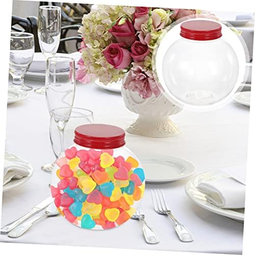 5pcs Shaped Candy Jars for Christmas Parties and Celebrations