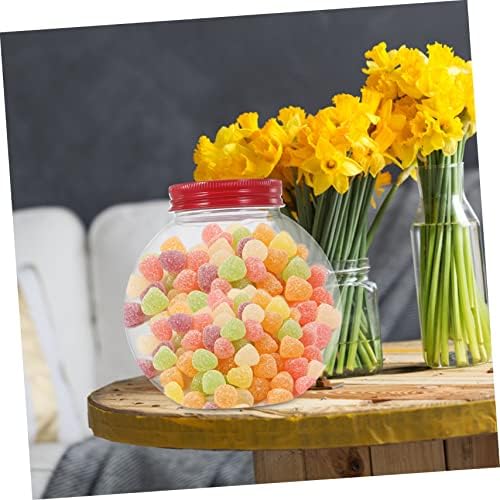 5pcs Shaped Candy Jar with Seal Lid for Christmas Party Treats
