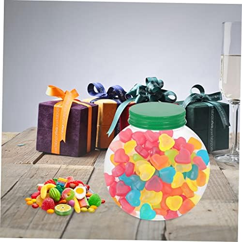DOITOOL 5pcs Christmas Shaped Candy Jars with Sealing Lids