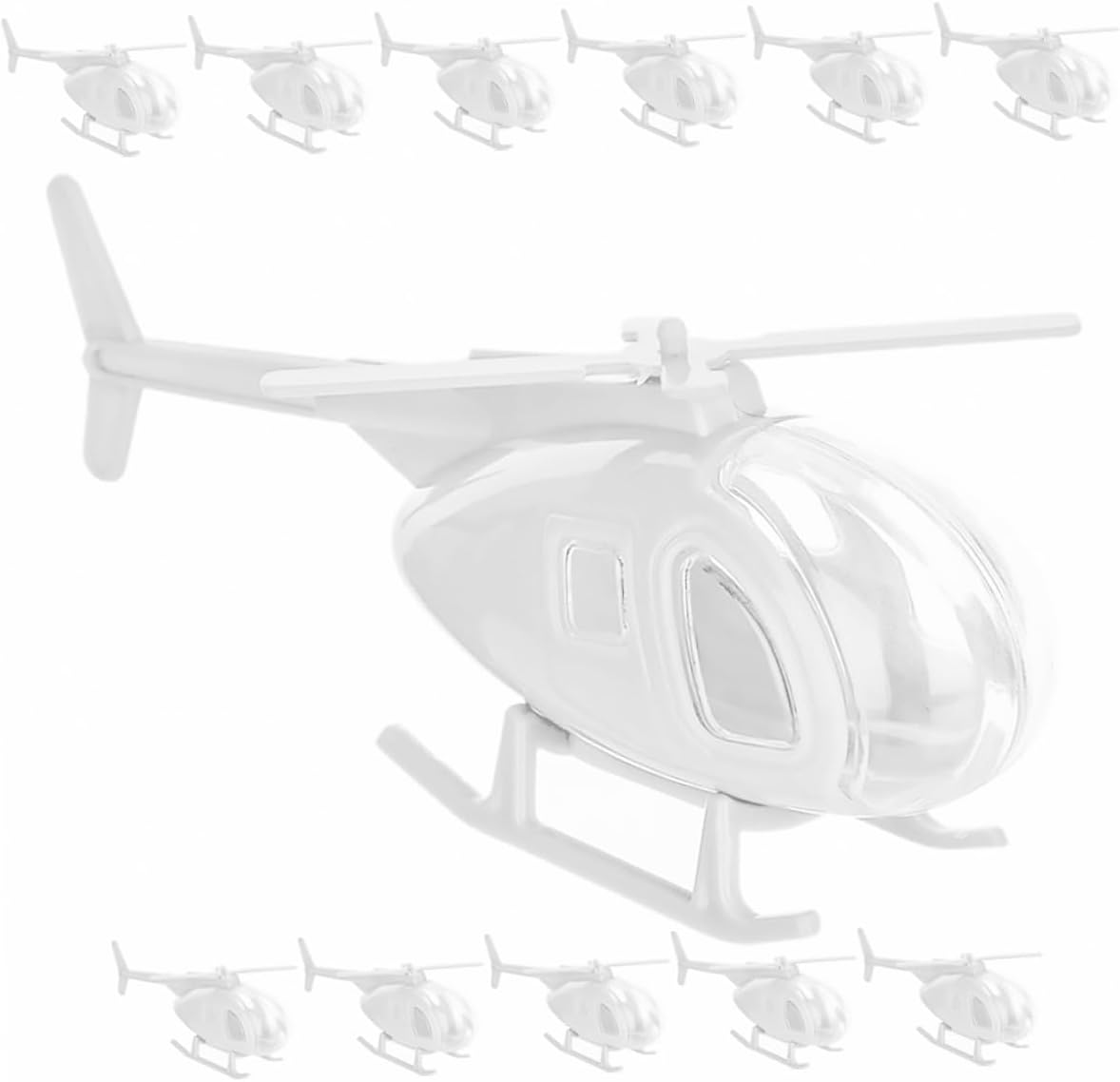 12pcs Transparent Airplane Candy Boxes for Snacks and Treats