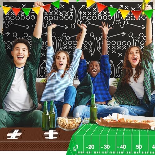 Esjay Football Tablecloths 3 Pack 54x72