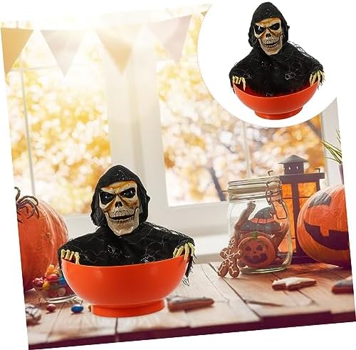 BESPORTBLE Halloween Candy Serving Dish with Light