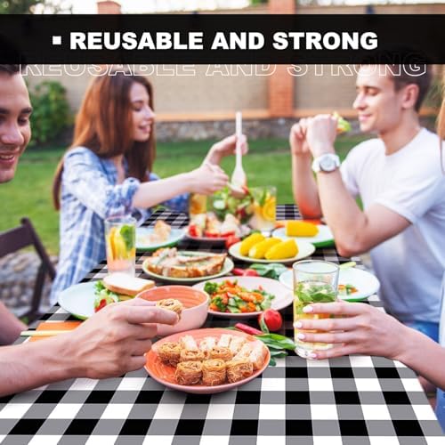 Boao 6 Pcs Elastic Table Cover for 6 ft Tables
