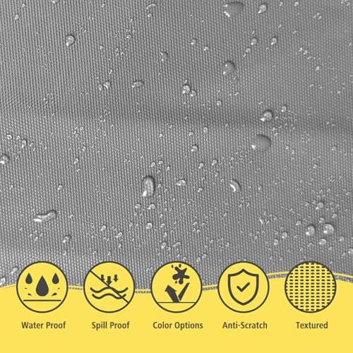 Plastic Silver Tablecloths 3 Pack for Parties and Events