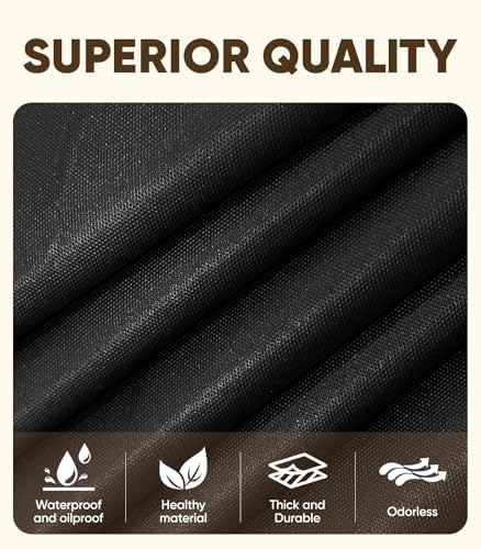 Layiexre Black Disposable Table Cloth 2-Pack