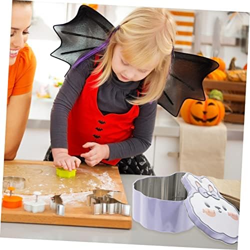 PRETYZOOM Decorative Rabbit Candy Box with Lids for Christmas and Party Favors