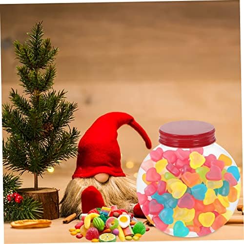 5pcs Shaped Candy Jar Lids for Christmas Party Treats and Snacks