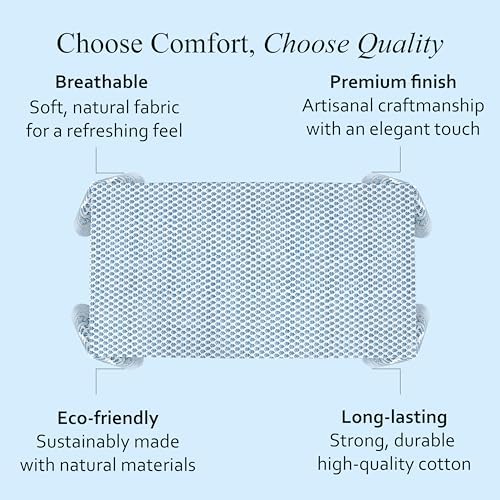 CPC Cotton Print Club 60x60 Inch Apatite Blue Tablecloth