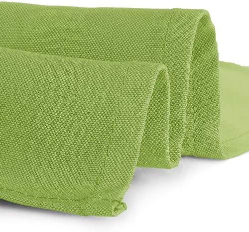 Gee Di Moda Fitted Tablecloth - 48 x 30 Inch Apple Green for 4 Foot Rectangle Table