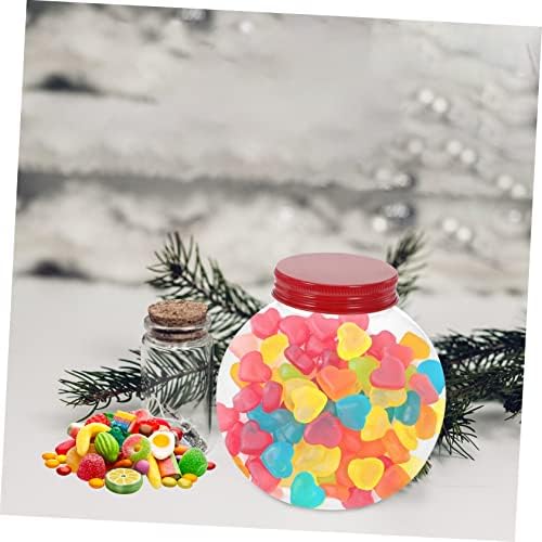 5pcs Ball Shaped Candy Jar with Seal Lid for Christmas Party Favors