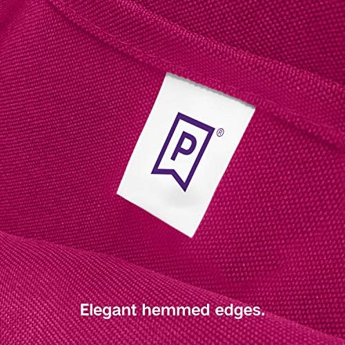 Gee Di Moda Fuchsia Tablecloth - 72x30 Inch for 6 Ft Rectangular Table