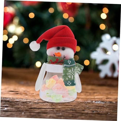 5Pcs Snowman Candy Boxes for Christmas Party and Gifting