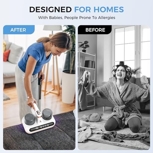 Amzany 5-in-1 Cordless Mattress Vacuum Cleaner