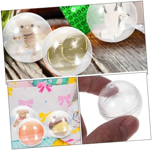 25pcs Clear Round Candy Storage Containers for Party Favors