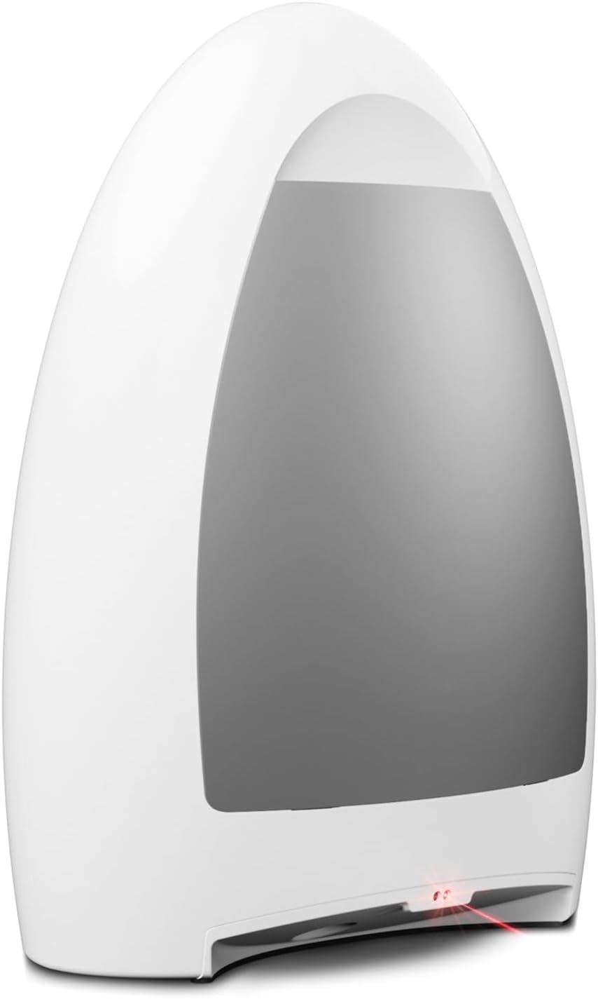 EyeVac Home Touchless Vacuum Automatic Dustpan - Ultra Fast Powerful 1000 Watt White