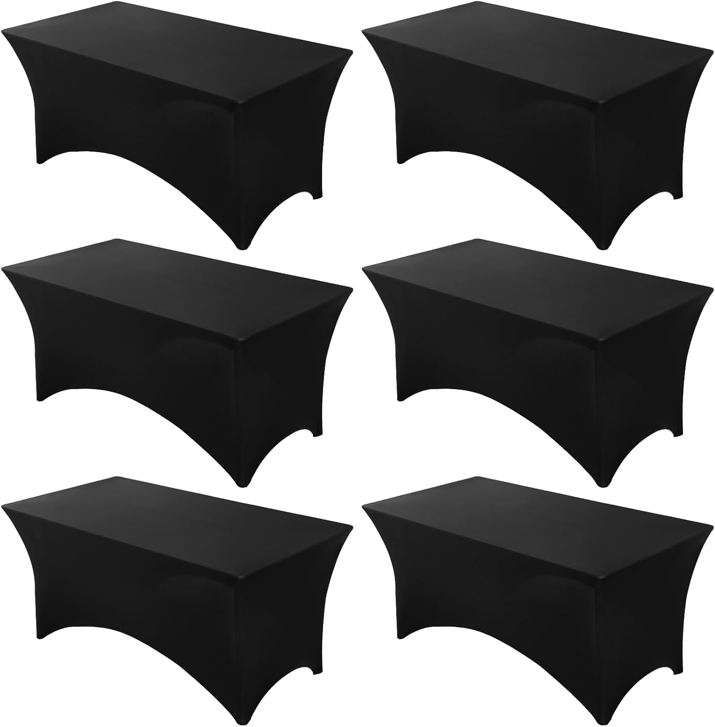 Fixwal 6 Pack Table Covers for 6FT Tables