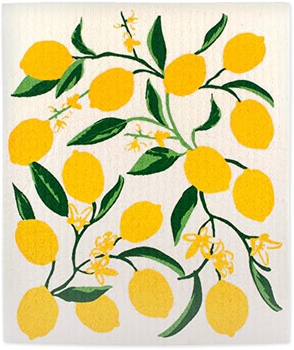 DII Swedish Dishcloths 3 Pack Lemons 775x675